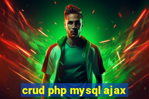 crud php mysql ajax